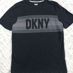 DKNY Black Striped Men's Shirt Size S